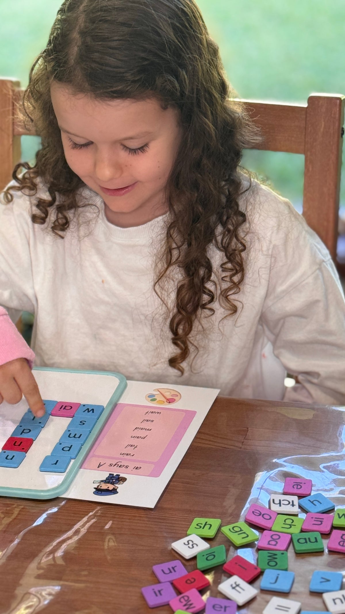 Phase 2 Magnetic phonics letter tiles