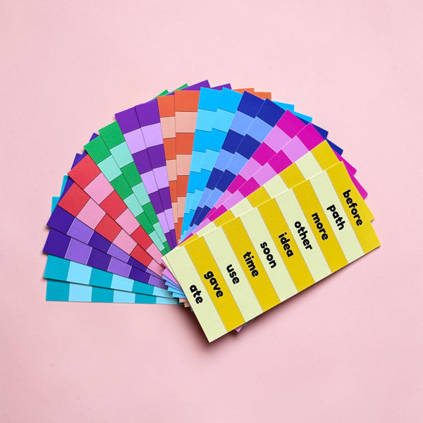 Phase 2 High-frequency word flashcards
