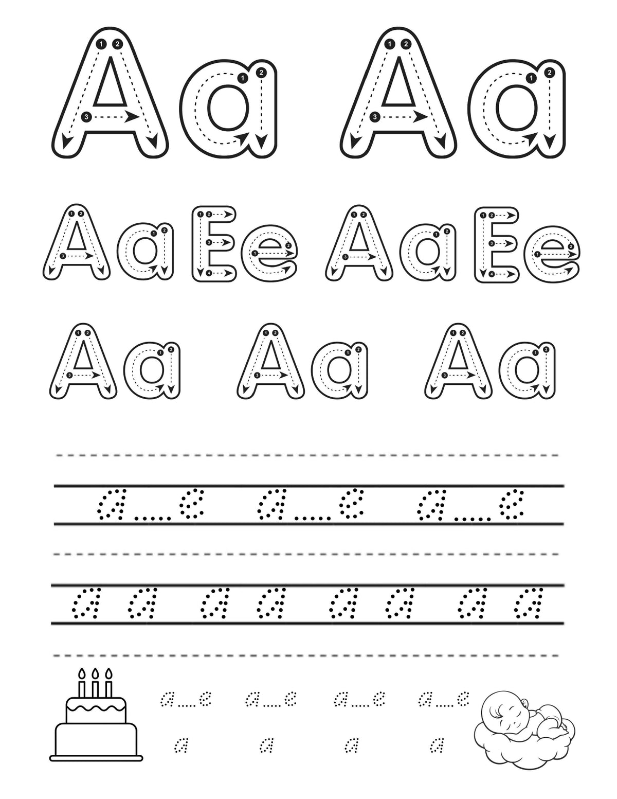 Digital product - Phase 2 Phonics Handwriting Sheets