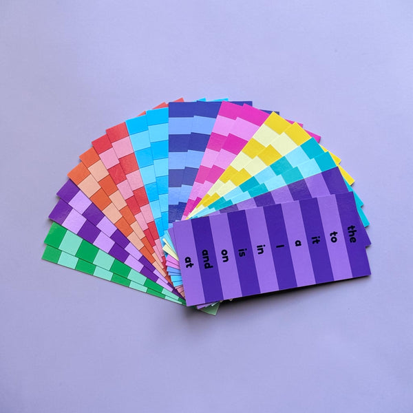 Phase 1 High-frequency word flashcards