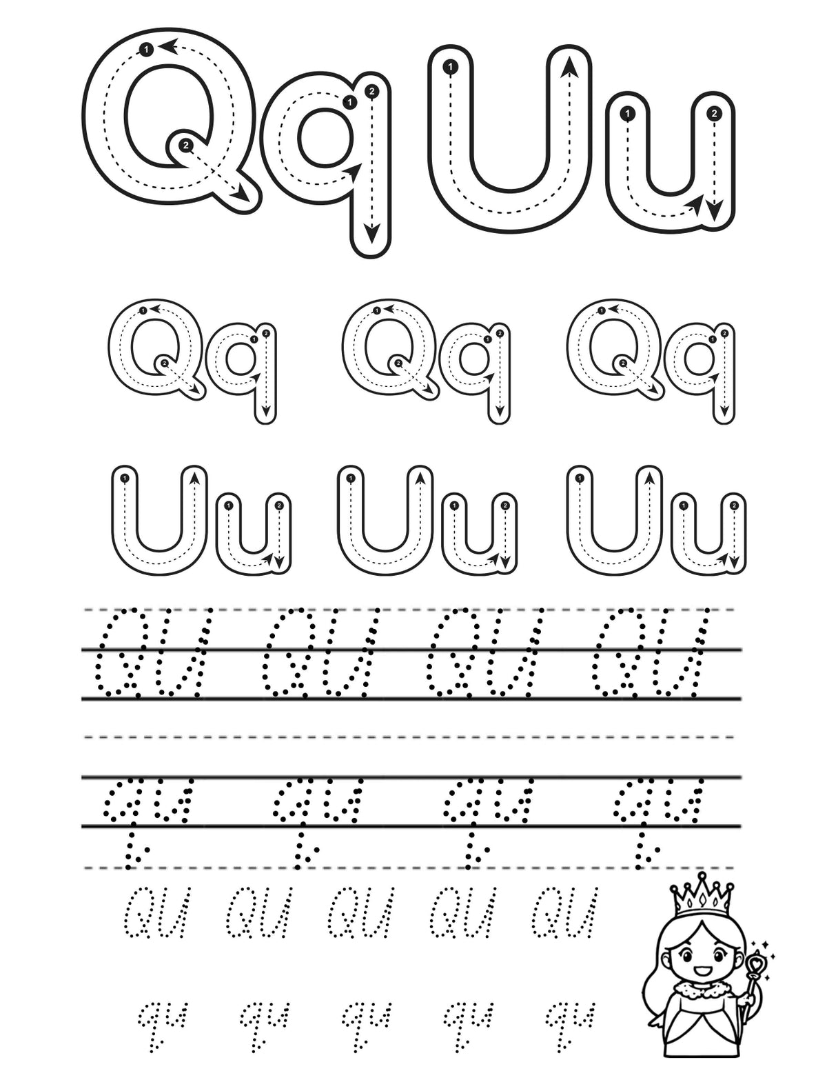 Digital Product - Phase 1 Phonics Handwriting Sheets